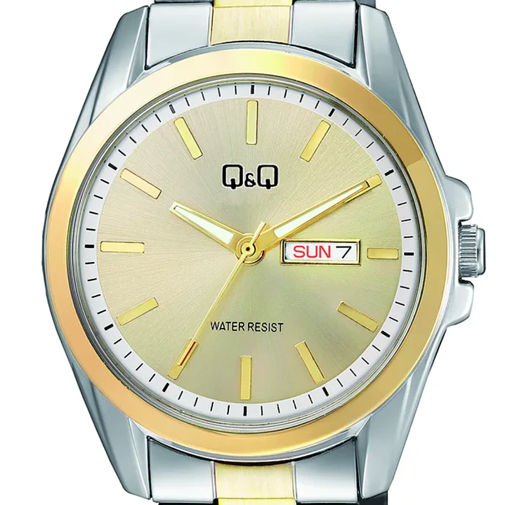 Reloj Q&Q Hombre Análogo Bicolor A05A-001PY  3