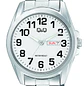Reloj Q&Q Hombre Análogo Plateado A05A-002PY  - Miniatura 3