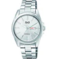 Reloj Q&Q Hombre Análogo Plateado A05A-003PY   - Miniatura 1