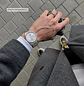 Reloj Q&Q Hombre Análogo Plateado A05A-003PY   - Miniatura 2