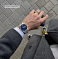 Reloj Q&Q Hombre Análogo Plateado Azul A05A-004PY    - Miniatura 2