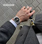 Reloj Q&Q Hombre Análogo Plateado Negro A05A-005PY   - Miniatura 2
