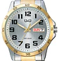 Reloj Q&Q Hombre Análogo Bicolor A37A-005PY - Miniatura 3