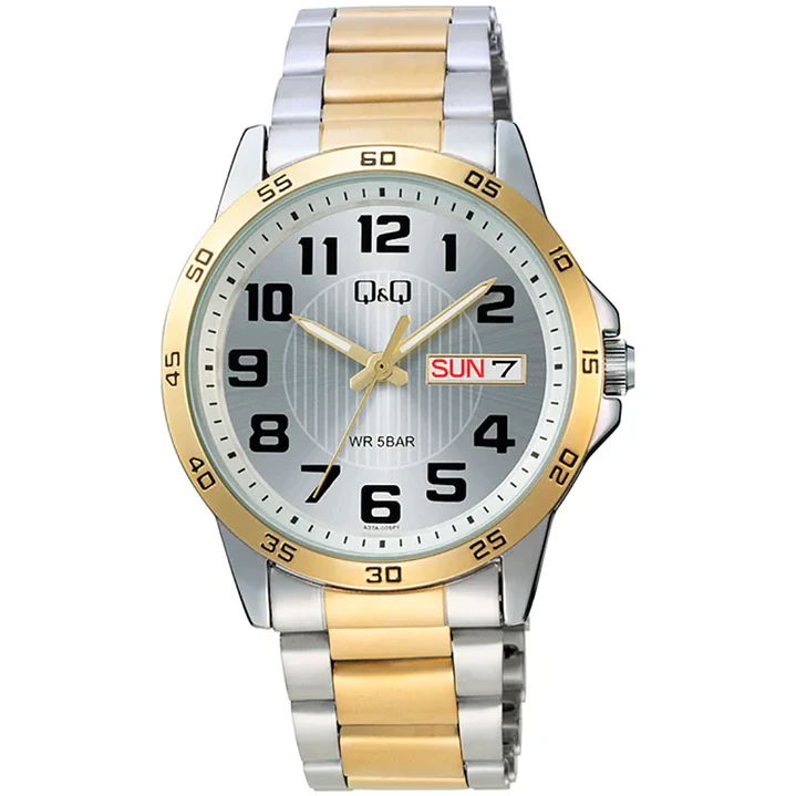 Reloj Q&Q Hombre Análogo Bicolor A37A-005PY 1