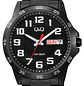 Reloj Q&Q Hombre Análogo Negro A37A-006PY  - Miniatura 3