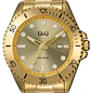 Reloj Q&Q Hombre Análogo Dorado A41A-003PY  - Miniatura 3