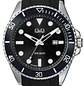 Reloj Q&Q Hombre Análogo Negro A41A-004PY - Miniatura 3