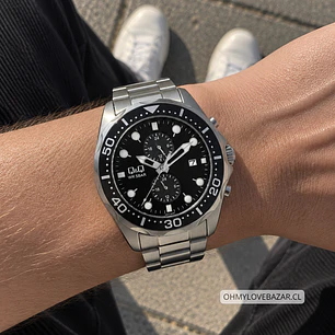 Reloj Q&Q Hombre Análogo Tamaño Grande A43A-001PY