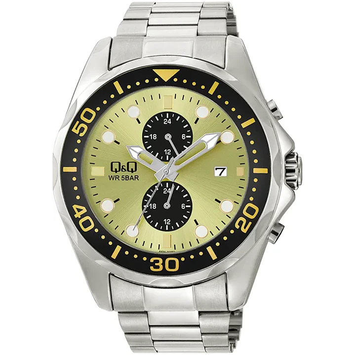 Reloj Q&Q Hombre Análogo Tamaño Grande A43A-002PY 1