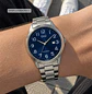 Reloj Q&Q Hombre Análogo Plateado Azul A44A-002PY - Miniatura 2