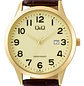 Reloj Q&Q Hombre Análogo Correa Cuero A44A-006PY - Miniatura 3