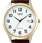 Reloj Q&Q Hombre Análogo Correa Cuero A44A-007PY - Miniatura 3
