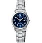 Reloj Q&Q Mini Mujer Análogo Plateado Azul A45A-002PY - Miniatura 2