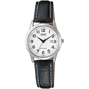Reloj Q&Q Mini Mujer Análogo Correa Cuero A45A-004PY