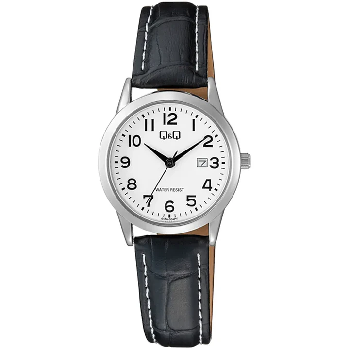 Reloj Q&Q Mini Mujer Análogo Correa Cuero A45A-004PY 1
