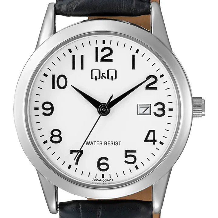 Reloj Q&Q Mini Mujer Análogo Correa Cuero A45A-004PY 3