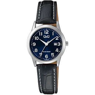 Reloj Q&Q Mini Mujer Análogo Correa Cuero A45A-005PY