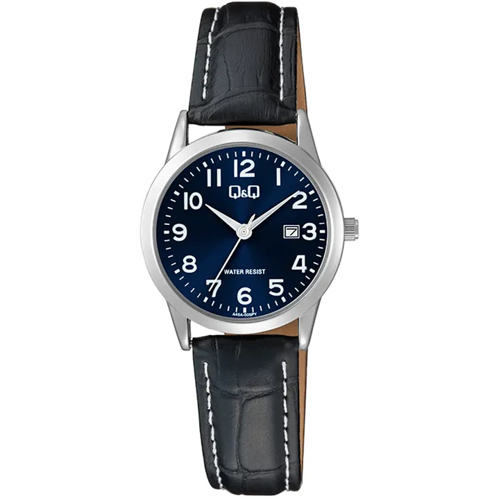 Reloj Q&Q Mini Mujer Análogo Correa Cuero A45A-005PY 1