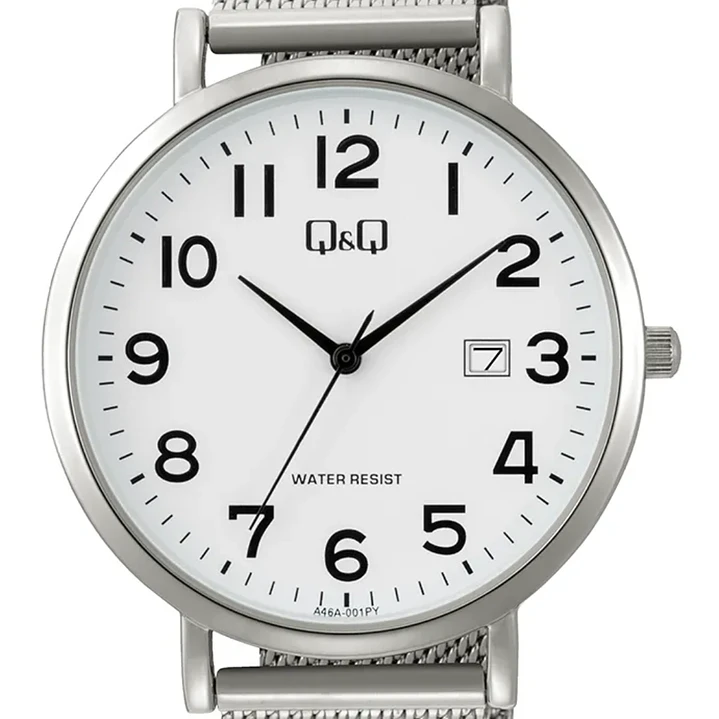 Reloj Q&Q Hombre Correa Milanese A46A-001PY 4