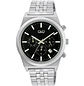 Reloj Q&Q Hombre Análogo Plateado Negro A48A-002PY - Miniatura 1