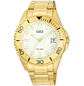 Reloj Q&Q Hombre Análogo Dorado A49A-003PY - Miniatura 1