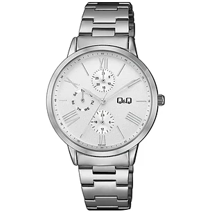 Reloj Q&Q Mujer Análogo Plateado AA37-J207Y