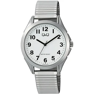 Reloj Q&Q Hombre Análogo Plateado C04A-047PY