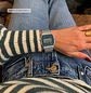 Reloj Casio Vintage Unisex Correa Milanese Verde A158WEM-3D - Miniatura 2