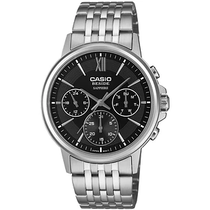 Reloj Casio Beside de Acero y Cristal Zafiro BMS-300D-1A