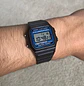 Reloj Casio Vintage illuminator Resina Negro F-105W-1A - Miniatura 2