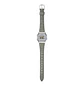 Reloj Casio Vintage Plateado Correa Cuero LA-680WEL-8A2 - Miniatura 3