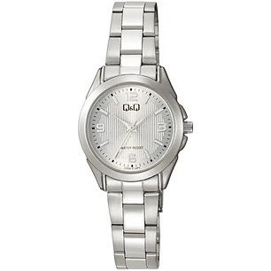 Reloj Q&Q Mini  Mujer Análogo Plateado C05A-014PY