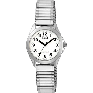 Reloj Q&Q Mini  Mujer Análogo Plateado C05A-024PY