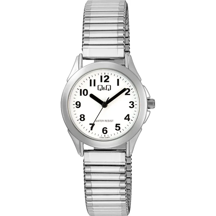 Reloj Q&Q Mini  Mujer Análogo Plateado C05A-024PY 1