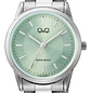 Reloj Q&Q Mini  Mujer Análogo Plateado Verde C09A-025PY - Miniatura 2