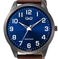 Reloj Q&Q Hombre Análogo Cuero Vegano C32A-003PY - Miniatura 2