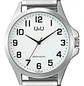 Reloj Q&Q Hombre Análogo Plateado C36A-024PY - Miniatura 2