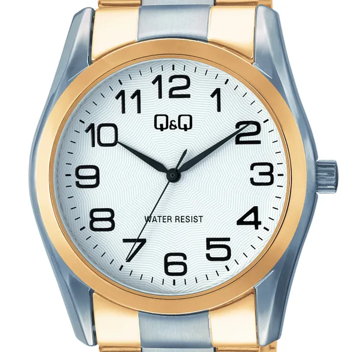 Reloj Q&Q Mujer Análogo Metal Bicolor C58A-004PY 2
