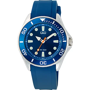 Reloj Q&Q By Citizen Hombre Análogo Azul C72A-006PY