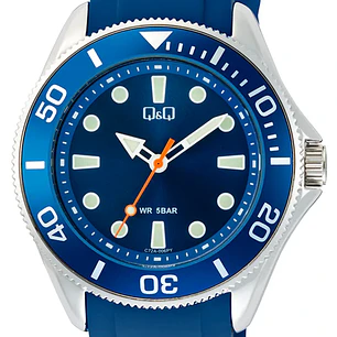 Reloj Q&Q By Citizen Hombre Análogo Azul C72A-006PY