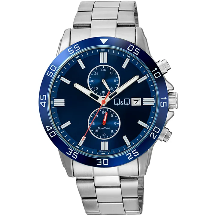 Reloj Q&Q By Citizen Hombre Metal Análogo C73A-001PY 1