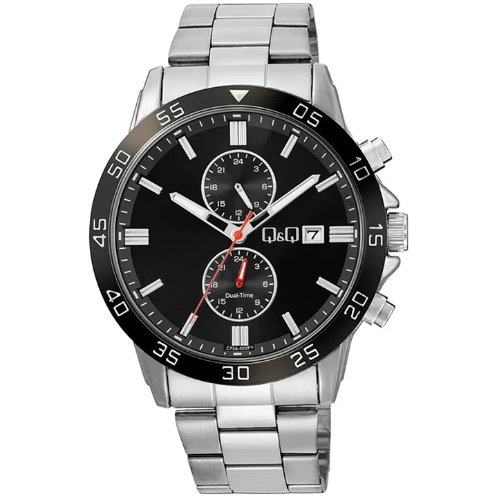 Reloj Q&Q By Citizen Hombre Metal Análogo C73A-002PY 1