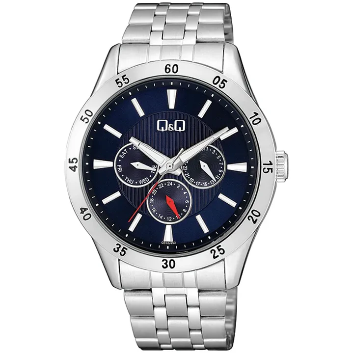 Reloj Q&Q By Citizen Hombre Metal Análogo CE02J202Y 1