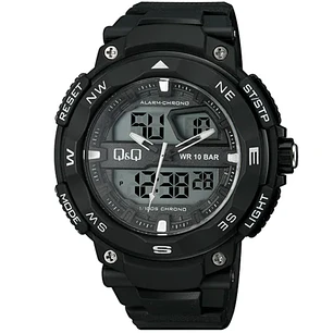 Reloj Q&Q Hombre Digital Resistente al agua 100mts GW85J005Y