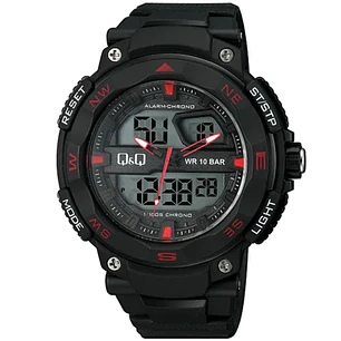 Reloj Q&Q Hombre Digital Resistente al agua 100mts GW85J006Y