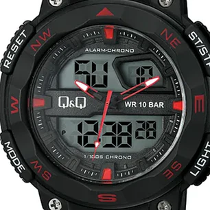 Reloj Q&Q Hombre Digital Resistente al agua 100mts GW85J006Y