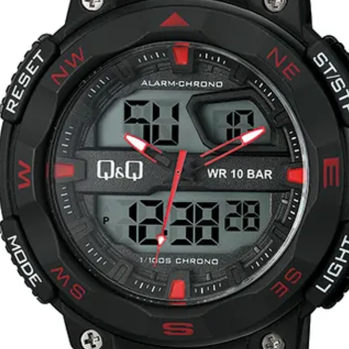 Reloj Q&Q Hombre Digital Resistente al agua 100mts GW85J006Y 2