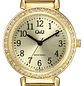 Reloj Q&Q Mini Dorado Correa Milanese Brillos Q12A-002PY - Miniatura 2