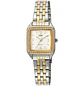 Reloj Q&Q Mini Mujer Tank Bicolor Brillos Q27C-001PY - Miniatura 1