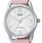 Reloj Mini Q&Q Análogo Cuero Vegano Rosado Q31C-004PY - Miniatura 2